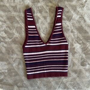 PAC sun sweater knit crop top